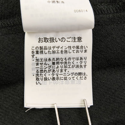 スナイデル プリーツ切替アシンメトリーノースリーブロングワンピース