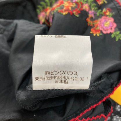 ピンクハウス フラワー刺繍ブラウススカートセット