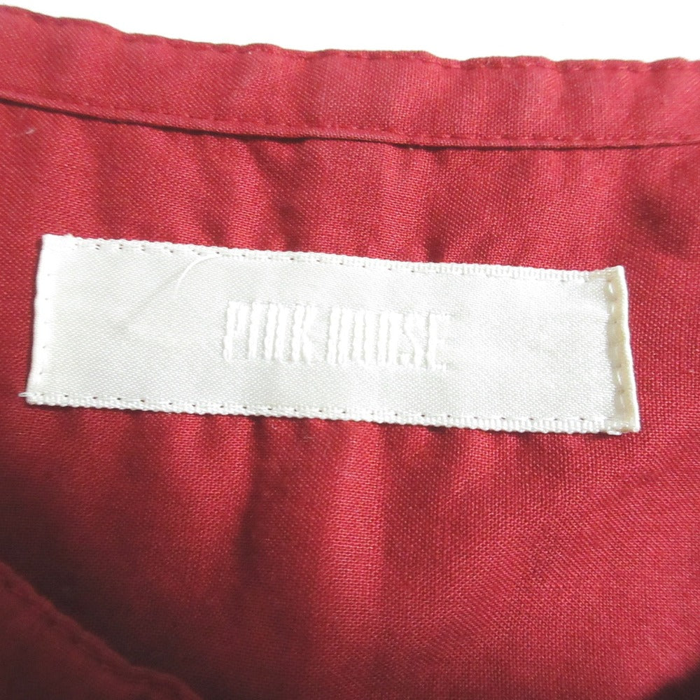 ピンクハウス 刺繍リボンブラウス
