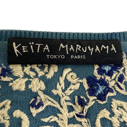 ケイタマルヤマ コットンニットカーディガン