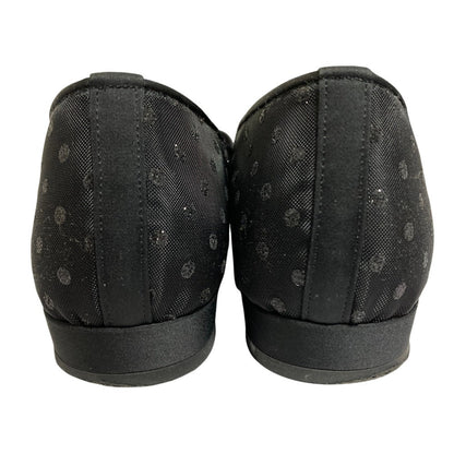 ルタロン チュールドットポインテッドトゥパンプス