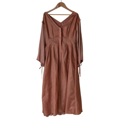 アメリヴィンテージ TUCK SHAPE DRESS ロングワンピース