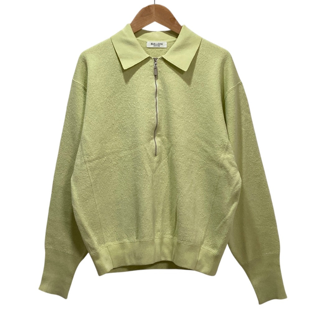 サロンアダムエロペ クレープスウェットライクポロプルオーバー