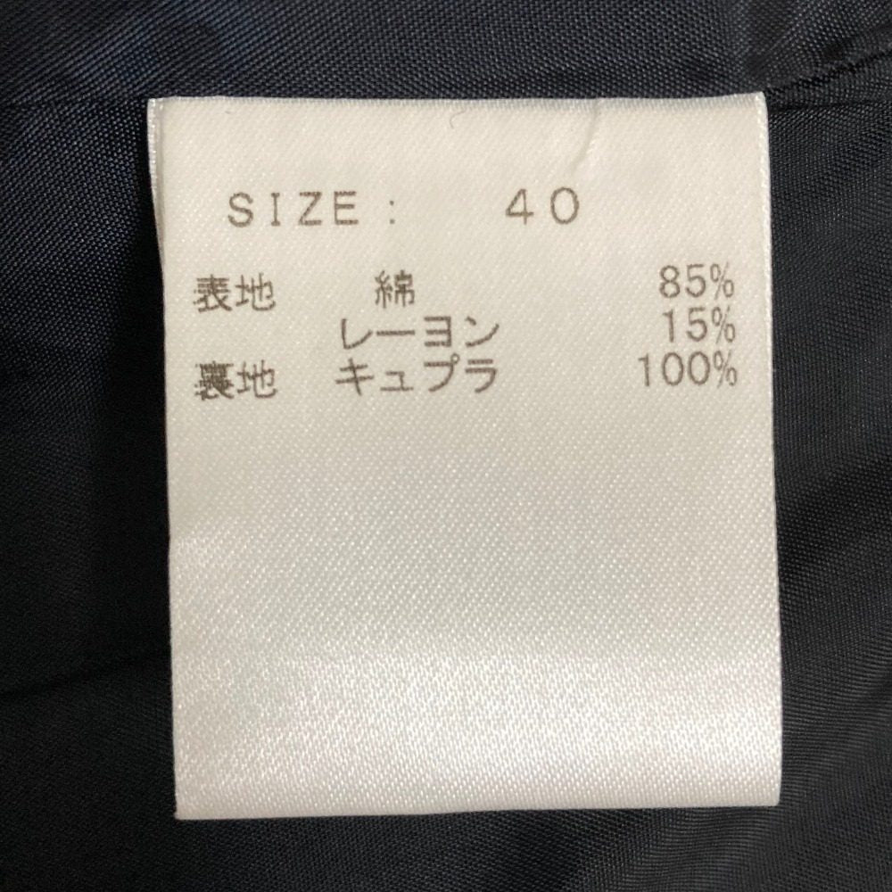 バーニーズニューヨーク ノーカラージャケット