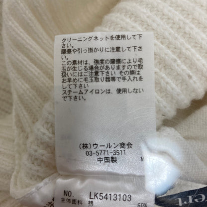 ブランベール ウールニットセーター