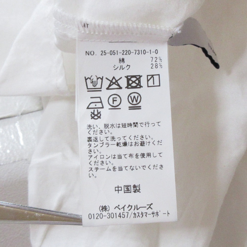 フレームワーク コットンシルク長袖シャツ