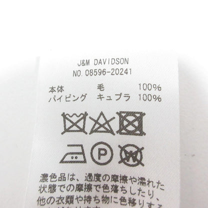 ジェイアンドエムデヴィッドソン ウールノースリーブワンピース