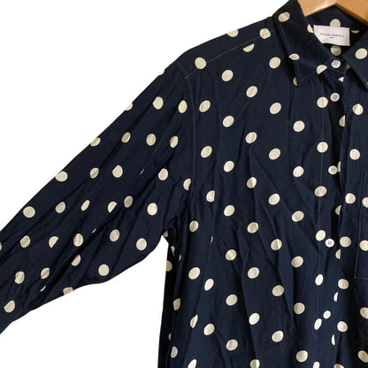 ユナイテッドアローズ ドットプリントシャツワンピース
