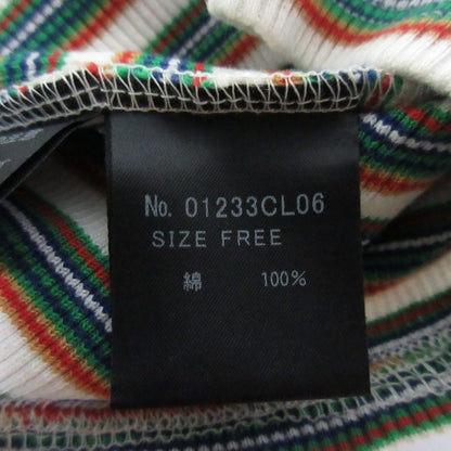 ヒステリックグラマー 刺繍ヘンリーネックチビTシャツ