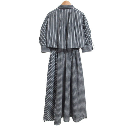 アウラアイラ WAIST DRAWSTRING SHIRT ワンピース