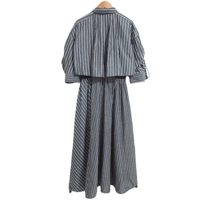 アウラアイラ WAIST DRAWSTRING SHIRT ワンピース