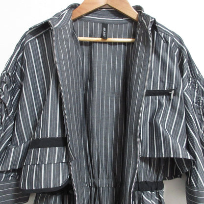 アウラアイラ WAIST DRAWSTRING SHIRT ワンピース
