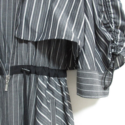 アウラアイラ WAIST DRAWSTRING SHIRT ワンピース