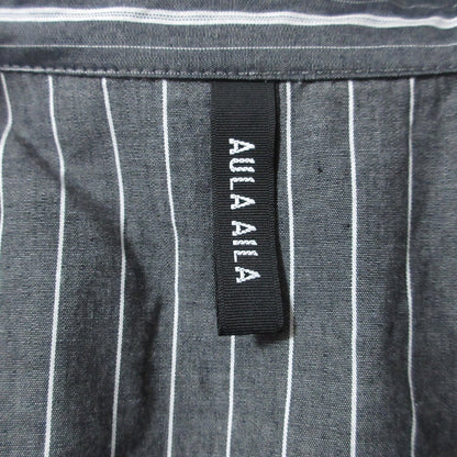 アウラアイラ WAIST DRAWSTRING SHIRT ワンピース