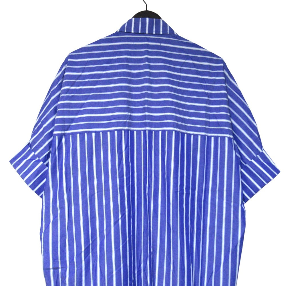 LIBERADDロングストライプシャツドレス