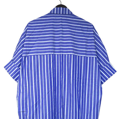 LIBERADDロングストライプシャツドレス