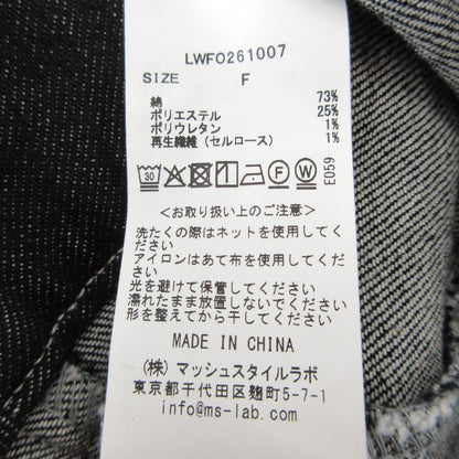リリーブラウン デニムミニワンピース