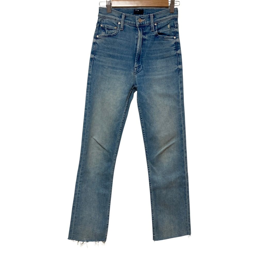 マザー HIGH WAISTED RIDER ANKLE FRAY デニムパンツ