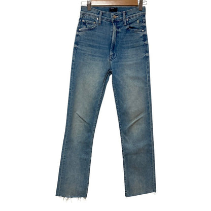 マザー HIGH WAISTED RIDER ANKLE FRAY デニムパンツ