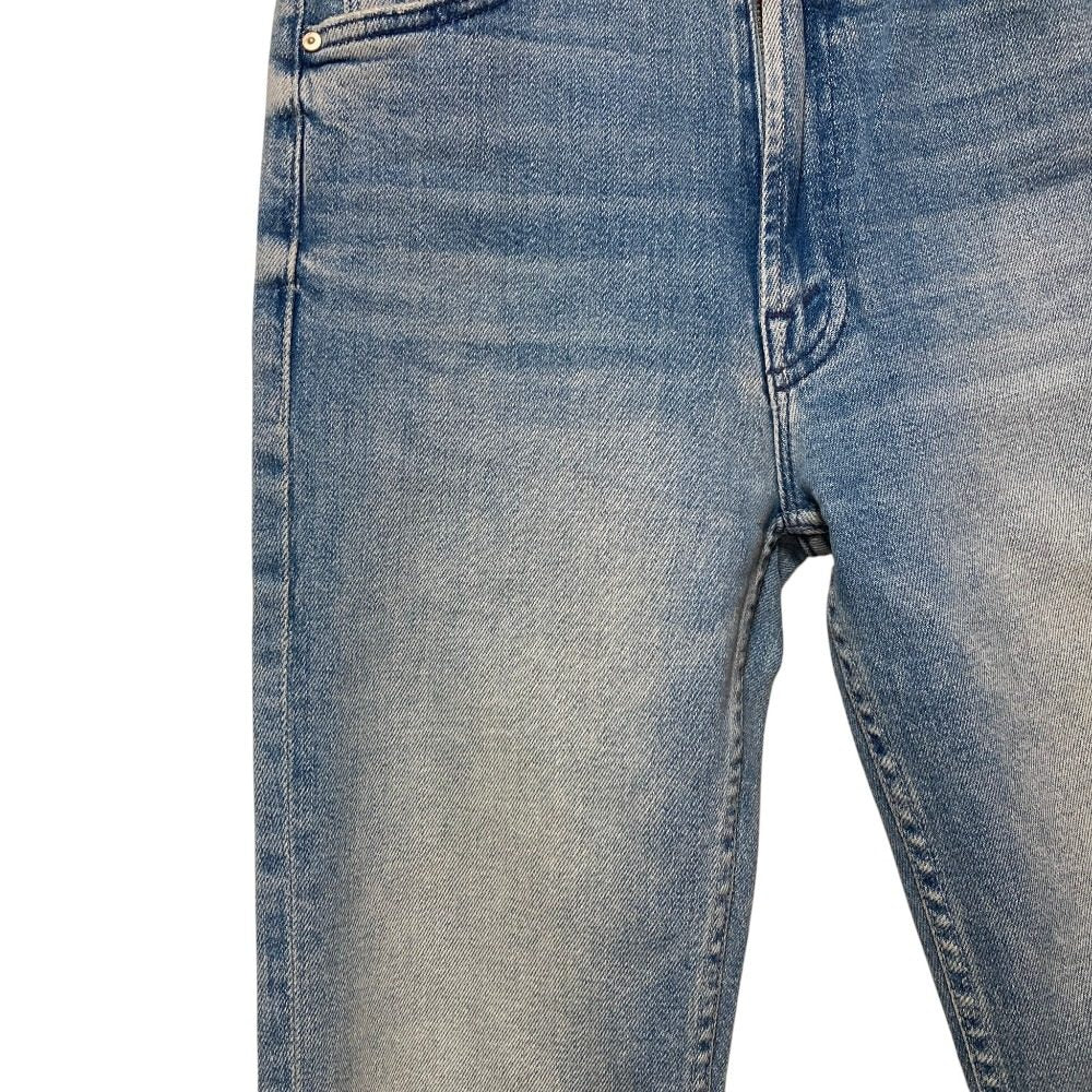 マザー HIGH WAISTED RIDER ANKLE FRAY デニムパンツ