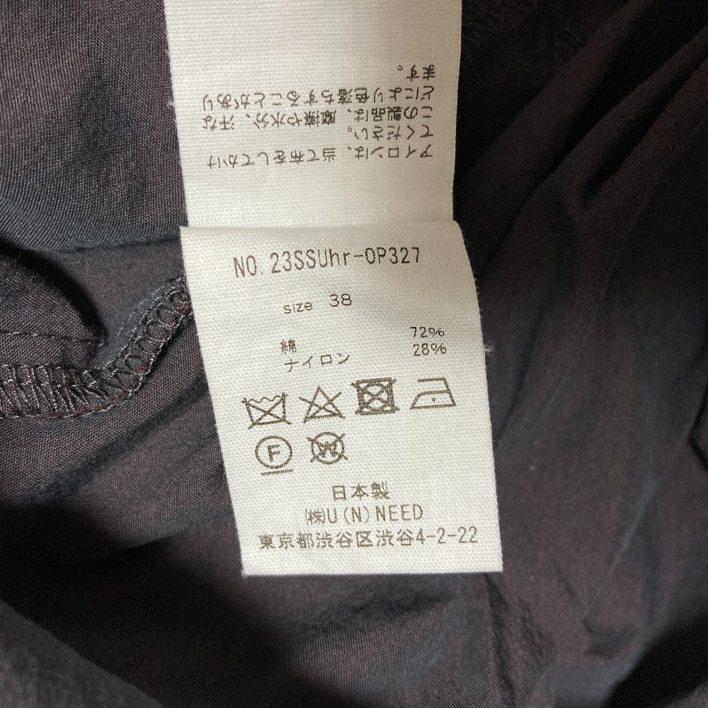 ウーア Gathered Chambray ドレス