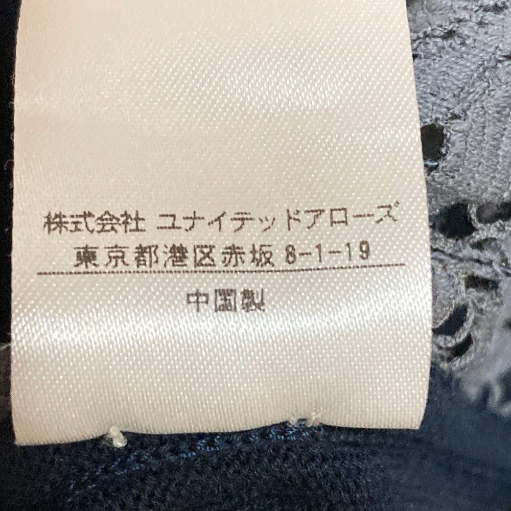 ドゥロワー レース切替ニットカーディガン