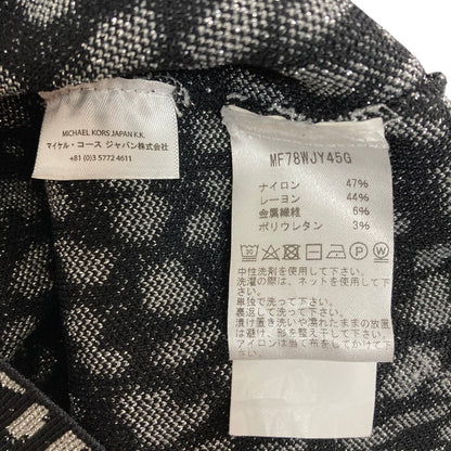 マイケルコース ジャガードラメニットワンピース