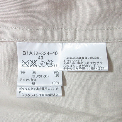 バーバリーロンドン コットン トレンチコート