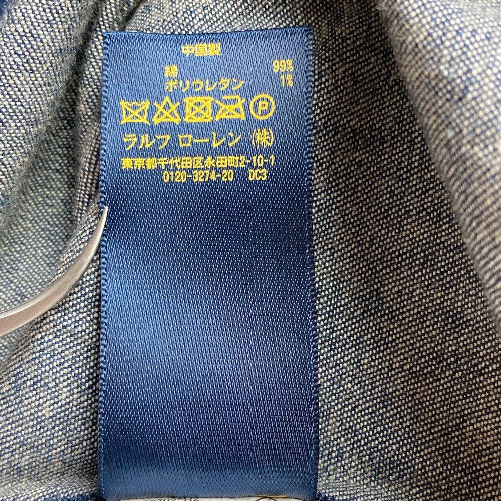 ポロラルフローレン デニムロングスリーブワンピース