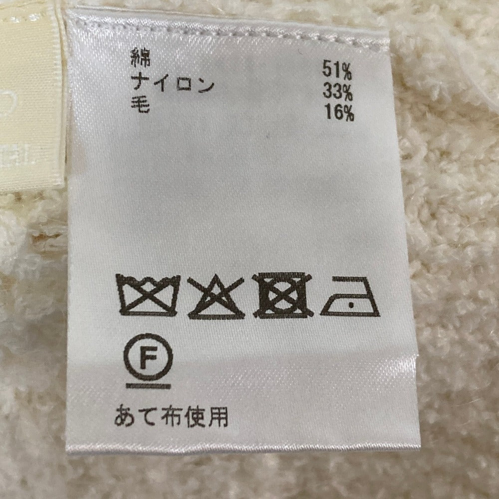 グレースコンチネンタル 25SS ワッフルショートニットカーディガン