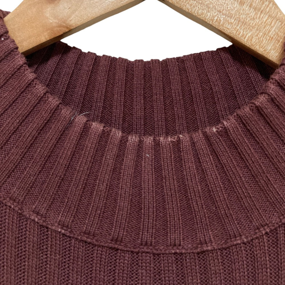 ハーリップトゥ High neck Knit ロングワンピース