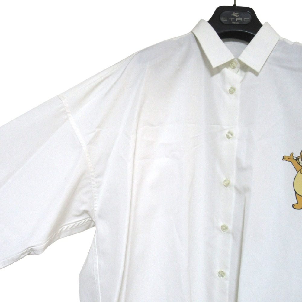 エトロ トムアンドジェリー コラボ ロングシャツ