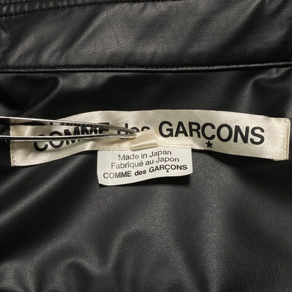 コムデギャルソン ストレッチエコレザー ロングシャツ