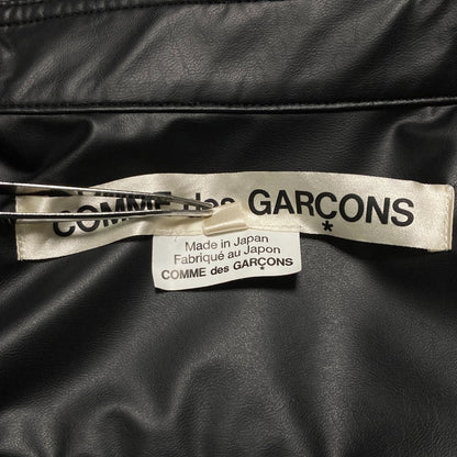 コムデギャルソン ストレッチエコレザー ロングシャツ