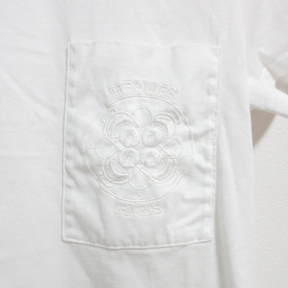 エルメス エンブロイダリー コットンTシャツ