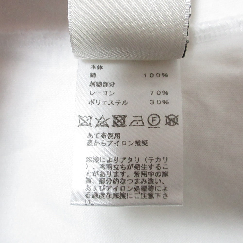 エルメス エンブロイダリー コットンTシャツ