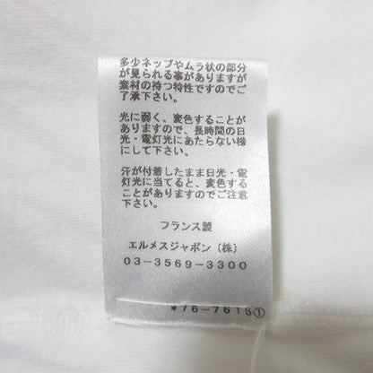 エルメス エンブロイダリー コットンTシャツ