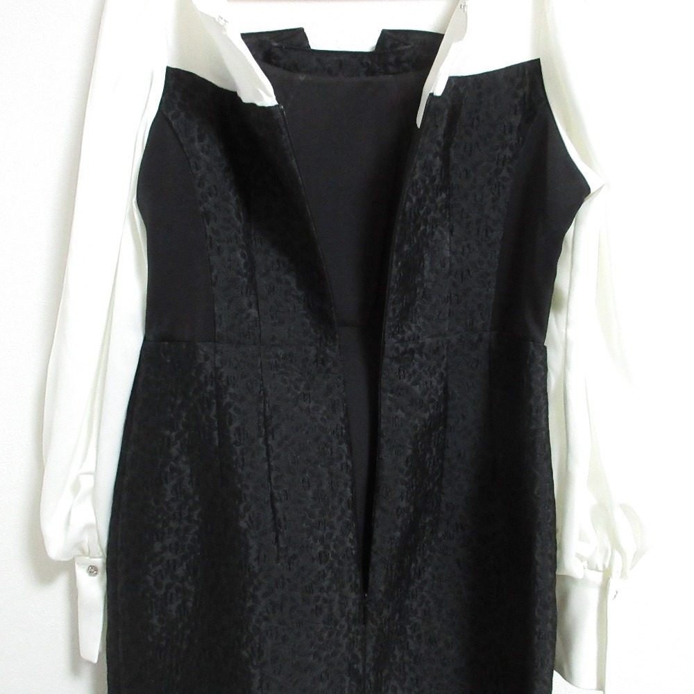 ハーリップトゥ Crillon Crystal Pearl Jaquardドレス