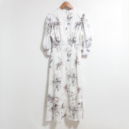 ハーリップトゥ French Bouquet Puff Sleeve ドレス