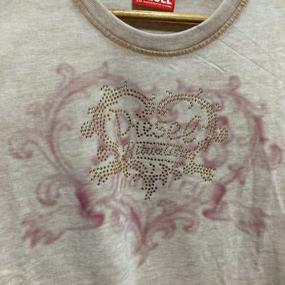 ディーゼル T-ILA-AA1 コットン 半袖Tシャツ