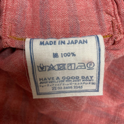 フォーティファイブアール 908オーシャンスモック二重織オックスフォードワンピース