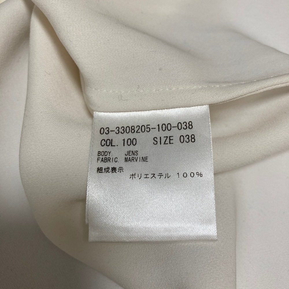 セオリーリュクス MARVINE ボウタイバンドカラーシャツ