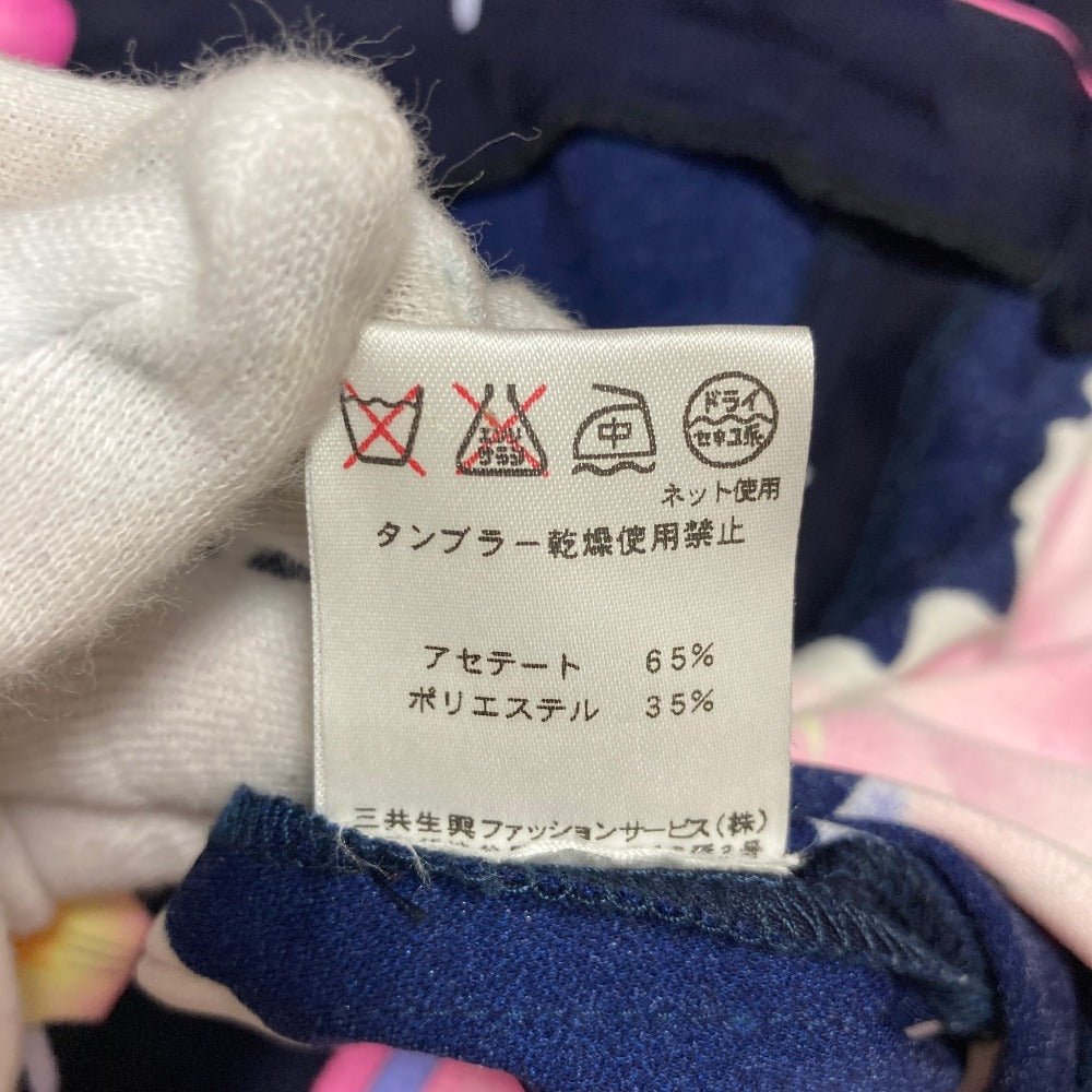 レオナールファッション フラワープリントカンカンチュニックブラウス