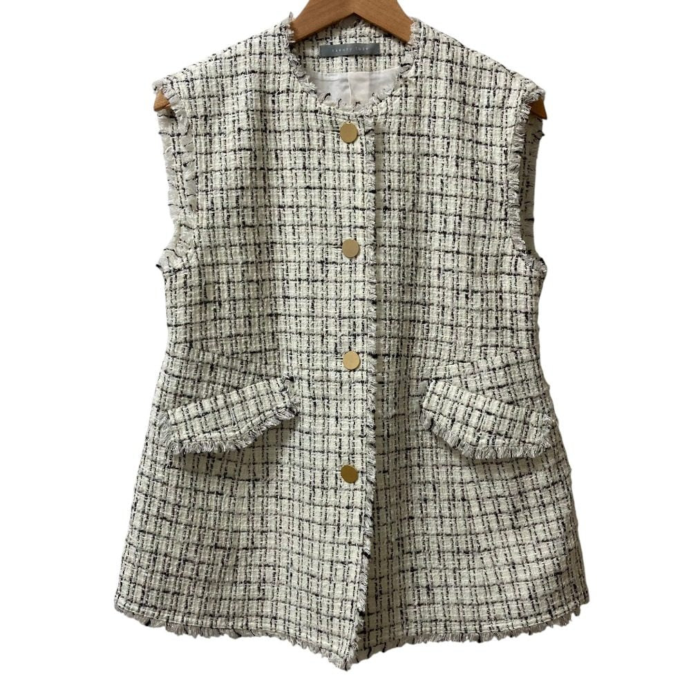 セオリーリュクス NOMA TWEED ノースリーブジャケット