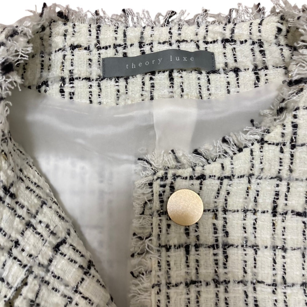 セオリーリュクス NOMA TWEED ノースリーブジャケット
