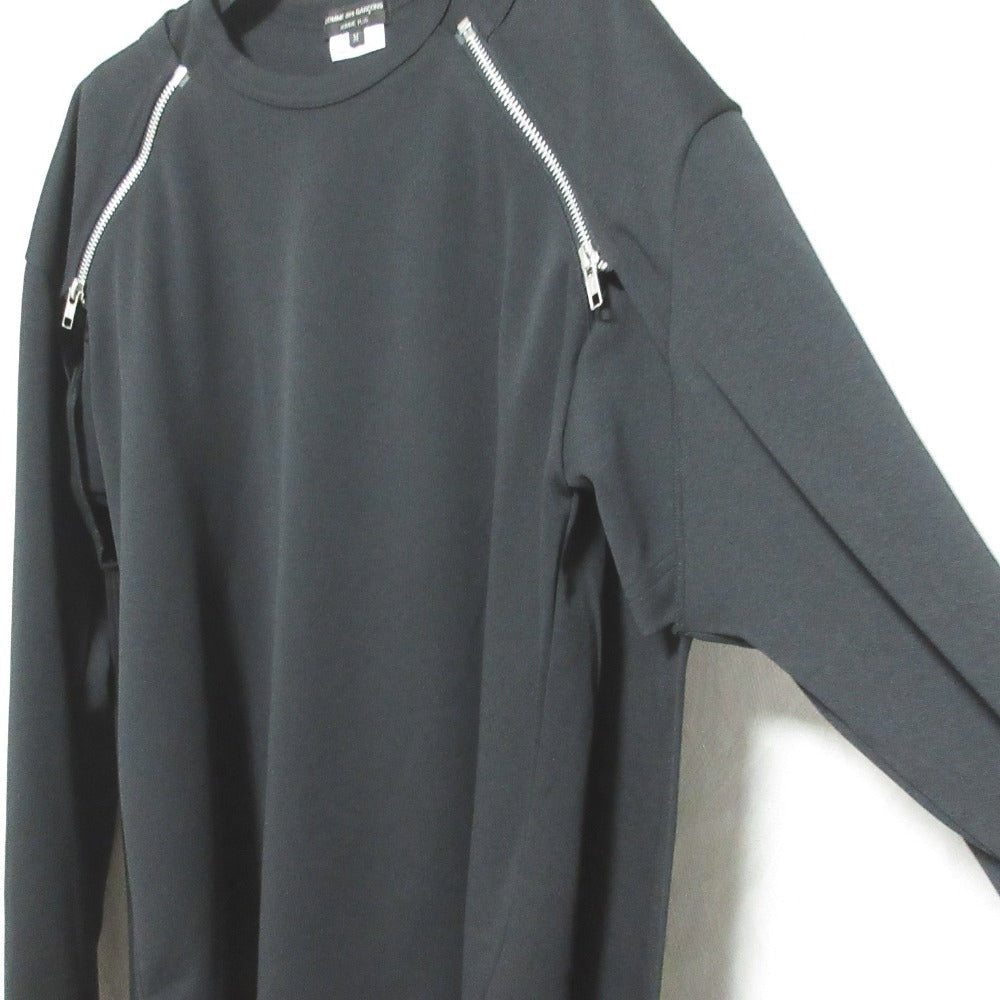コムデギャルソンオムプリュス ドッキングダブルジップレイヤードTシャツ