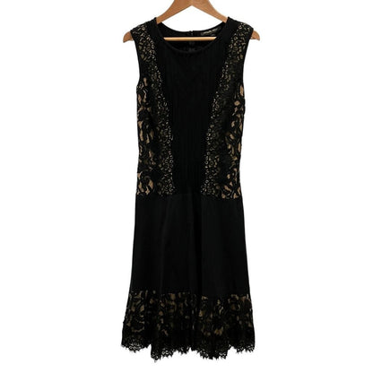 タダシショージ Pintuck Jersey Lace Panel ワンピース