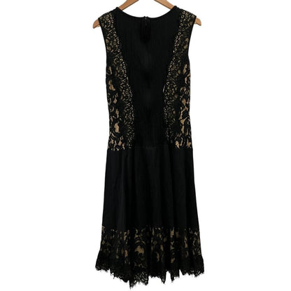 タダシショージ Pintuck Jersey Lace Panel ワンピース