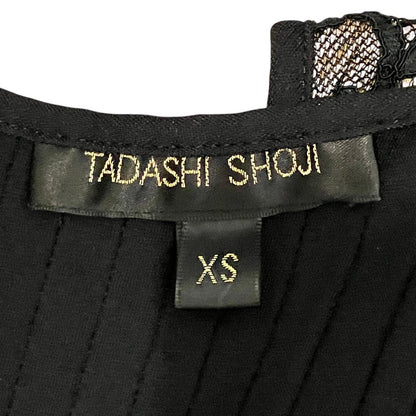 タダシショージ Pintuck Jersey Lace Panel ワンピース