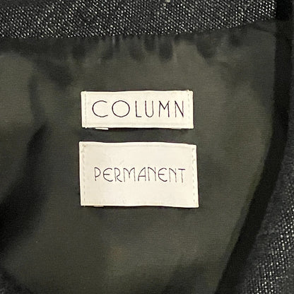 コラム PERMANENT クロップドジレ ワイドパンツ セットアップ